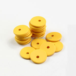 Tag Laundry Rfid 13.56MHz Chip n tag 216 Pps Nfc dapat dicuci tombol Tag pelacakan cucian - Product Image 5