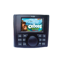 Receptor de medios digital para coche, productos impermeables marinos en tablero, con reproductor MP5 BT para UTV/ATV, 3 pulgadas, nuevo de fábrica