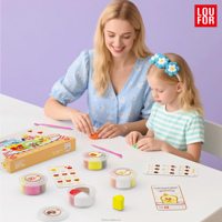 Jouet pour enfants en soliflore coloré et magnétique, idéal comme aimant de réfrigérateur - Offre spéciale
