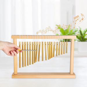 18/20 Hinweis Glockenspiel Tischplatte Glockenspiel Hand Schlag <span class=keywords><strong>instrument</strong></span> mit Schlägeln für die häusliche Bildung im Klassen zimmer - Product Image 1