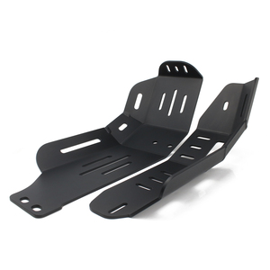 Waximoto apto para <span class=keywords><strong>Royal</strong></span> <span class=keywords><strong>Enfield</strong></span> Himalayan 450, protección de motor de aluminio del mercado de accesorios, cubierta deslizante de marco de placa Bash - Product Image 2