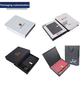 Custom Large Capacity Wireless Charging Power Bank Usb Flash Drives A5 PU Notebook - Product Image 5