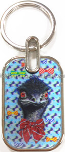 พวงกุญแจอะคริลิคแบบกำหนดเอง การ์ตูนอนิเมะ พิมพ์ภาพ 3 มิติ แบบเลนติกูลาร์ พร้อมเอฟเฟกต์พลิกภาพ - Product Image 6