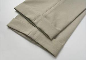 Celana Panjang Pria Hitam Model Slim Fit Bahan Stretch Berkualitas Tinggi untuk Acara Formal dan Bisnis, Grosir, Produk Baru, Langsung dari Pabrik, Logo Dapat Disesuaikan - Product Image 5