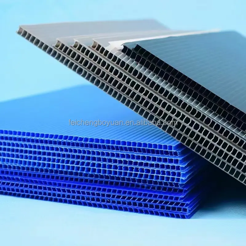 Corrugated Drainage Sheet PVC Plastic Capillary Drainage PVC Dense Groove Drain Board