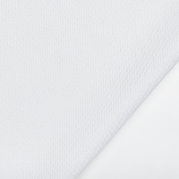 Tissu d'oeil d'oiseau de polyester tricoté de fournisseur de la Chine par le rouleau, tissu d'oeillet matériel de polyester à séchage rapide de 100% à vendre/