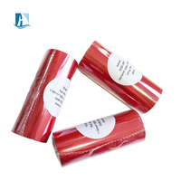 Pita Wax TTR Flat Head 55mm X 300m untuk Label Harga Barcode, Label Pengiriman, Label Pakaian, Tiket, dan Pencetakan Karton