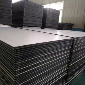 Panel de encofrado de plástico hueco de lámina de polipropileno PP personalizable Uso de tablero de la industria de la construcción de hormigón - Product Image 3