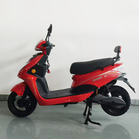 Scooter Eléctrico de Dos Ruedas de Largo Alcance, 1000W, 60V, 20Ah, Motocicleta Eléctrica para Adultos, Scooter Eléctrico para Desplazamientos