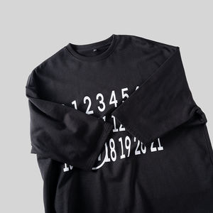 TKAN35 Drop Shoulder Oversized 280 GSM High Quality Terry Knitted 100% Cotton Men's T-<b>shirts</b> Streetwear Blank Design O-Neck - Product Image 2