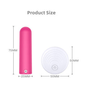 USB wiederauf ladbarer Mini Av Vibrator 3 Typ Zauberstab Massage gerät Power Gummi Bullet Vibrator für Frauen - Product Image 2