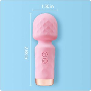 Colorful Medium ZC-20240508-16 Female Mini Wand <b>Vibrator</b> with Powerful Clitoral Stimulation and Massager - Product Image 5