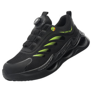 Personalizado de alta calidad indestructible impermeable seguridad punta de acero proteger el trabajo industrial compuesto dedo del pie gato zapatos de seguridad para hombres - Product Image 1