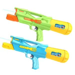 Pistolets à eau de piscine d'été à pression d'air pour enfants, jouets d'extérieur