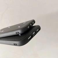 Étui de protection en similicuir gaufré de luxe, simple et tendance, pour iPhone 15, 16, 14, 13, 12, 11 Pro Max