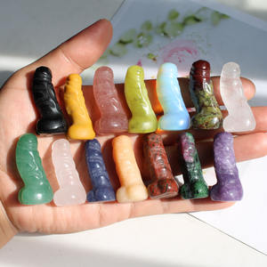 Toptan fiyat 2 inç doğal kaya taş yapay yapay yapay <span class=keywords><strong>Penis</strong></span> <span class=keywords><strong>Penis</strong></span> zanaat 2 inç taş kristal Mini <span class=keywords><strong>Penis</strong></span> oyma şifa için - Product Image 3