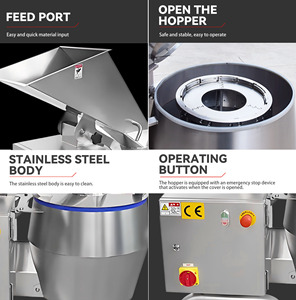 Râpe industrielle pour légumes racineux en acier inoxydable, machine à râper le taro et le radis, machine à trancher les <span class=keywords><strong>carottes</strong></span> automatique pour usage commercial - Product Image 6