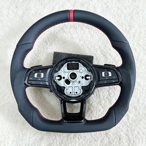 <span class=keywords><strong>Volante</strong></span> Modificado de Fibra de Carbono y Cuero para VW Volkswagen <span class=keywords><strong>Golf</strong></span> 6 7 MK6 MK7 <span class=keywords><strong>GTI</strong></span> GTD GTE Polo Tiguan Touareg Passat CC - Product Image 2
