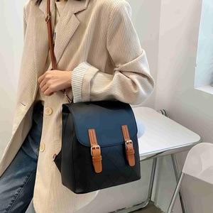 Wholesale High Quality Women's Two Open Embroidery Waterproof PU <b>Leather</b> Shoulder/Cosmetic/Messenger Bags 1-1.9L Capacity - Product Image 4