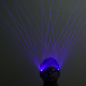 Gafas LED Luminosas con Luz Láser Roja, Verde y Azul, Precio de Mayoreo para Suministros de Fábrica, para Espectáculos, Actuaciones en Escenarios, Fiestas y Decoración - Product Image 6