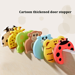 Baby Proofing <span class=keywords><strong>Finger</strong></span> Pinch Guard Venta al por mayor Baby Animal Security Card Door Stopper Soft Eva Foam - Product Image 5