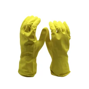 Kitchen Cheap Household Cleaning Gloves Latex Gloves For Dish Washing Brand Name House Hold Rubber Gloves