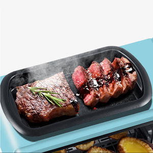 Grill rôtissoire électrique 3 en 1, ustensiles de cuisine, Machine multifonction pour petit déjeuner, Center rétro, famille, four en acier inoxydable - Product Image 6