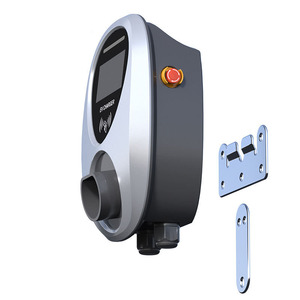 Borne de recharge murale étanche IP65 <span class=keywords><strong>Type</strong></span> <span class=keywords><strong>2</strong></span> pour VE, 32A 22kW Triphasé <span class=keywords><strong>Mode</strong></span> <span class=keywords><strong>3</strong></span>, Station de recharge domestique avec carte RFID pour véhicules électriques européens - Product Image 3