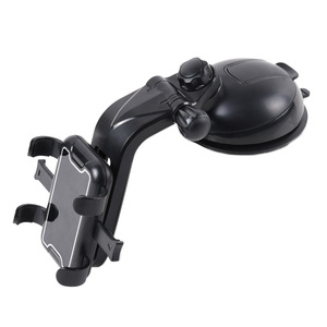 Soporte para Teléfono de Coche con Ventosa, Soporte Multiángulo para Parabrisas y Salpicadero, Soporte Ajustable de Plástico - Product Image 1
