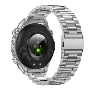 2026 AK105 Mens Outdoor Sport Smart Watch 1.53" IP68 Waterproof BT Call 1000mAh LED Flashlight Fitness Tracker Android IOS - Product Image 5