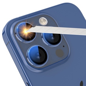 ฟิล์มกระจกหน้าจอกระจกสำหรับกล้องหลังไพลินดีไซน์ใหม่ iPhone 15 PRO MAX ตัวป้องกันเลนส์ - Product Image 2