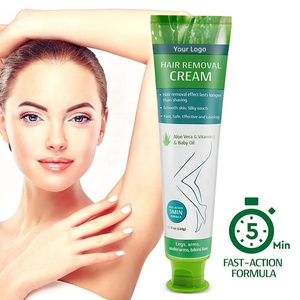 Nuevo producto, <span class=keywords><strong>crema</strong></span> <span class=keywords><strong>depilatoria</strong></span> indolora para la parte del bikini de cuerpo completo y las piernas de los brazos con aloe vera - Product Image 3
