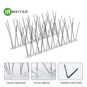 Plastic Basis Roestvrijstalen Vogel Spike Duif Rvs Plastic Duif Controle Spikes Te Koop - Product Image 6