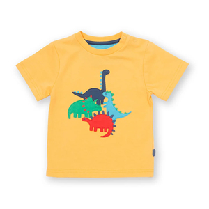 Camiseta de Manga Corta para Niños, Mezcla de Poliéster y Algodón, Resistente a las Arrugas, Secado Rápido, Diseño Plegable, Ideal para Viajes y Vacaciones - Product Image 1