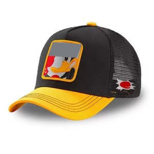Casquette de baseball 6 panneaux en tissu mesh motif dessin animé lapin et canard, version haut de gamme, unisexe, quatre saisons, style hip-hop tendance - Product Image 2
