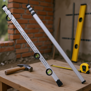 Varilla de Medición Telescópica de 14 Pies, 8 Segmentos, Instrumento de Medición de Nivel de Aleación de Aluminio con Bolsa - Product Image 2