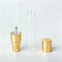 Vente en gros Shiningpak Mini Atomiseur Testeur de Parfum de Luxe en Verre Transparent 10ml Vide pour Échantillons d'Huile avec Pompe Pulvérisatrice et Bouchon Hermétique