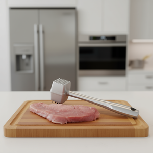 Marteau à viande Westmark Steakmaster en aluminium double face pour attendrir le bœuf, le porc et le poulet - Product Image 3