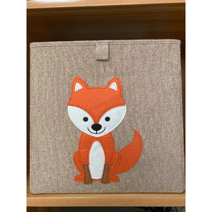 Boîte de rangement pour <span class=keywords><strong>vêtements</strong></span> en tissu de lin pliable multifonction de grande taille pour enfants, prix intéressant - Product Image 3