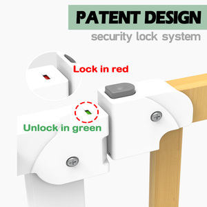 Prodigy bébé personnalisé SG006 sécurité métal maille bébé porte pour escalier animal de compagnie barrière bébé porte - Product Image 5