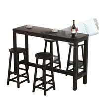 Chaises sans dossier en bois massif avec cadre en marbre, design moderne, pour comptoir de bar, maison, balcon, loisirs, salon de thé, bar mural long