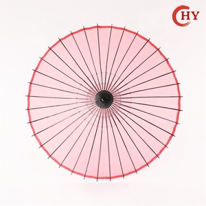 Vente en gros de parapluies japonais en papier pur dégradé de soie bambou artisanal cadeaux de fête de mariage parasol publicitaire - Product Image 2