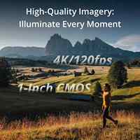 Cámara PTZ Oculta Osmo Pocket 3 DJI, Cámara de Bolsillo Inteligente PTZ Pocket 3