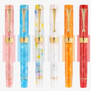 Jinhao Century 100 Iridium Nib <span class=keywords><strong>Sakura</strong></span> Pink Acrílico Fine Point Caligrafía escritura Pluma estilográfica con tapa de rosca - Product Image 5