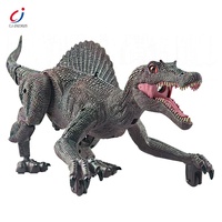 Chengji spinosaurus jouet marche robot dinosaure rc jouets 2 en 1 lumière chasse spray 5ch télécommande infrarouge dinosaure