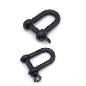 Grilletes Tipo D de Acero al Carbono de 16 mm Métricos con Pasador de Rosca y Collarín, Capacidad de 500 kN para Uso Marino - Product Image 2