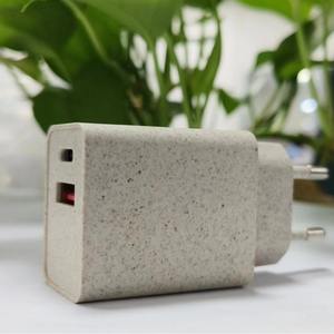 <span class=keywords><strong>Chargeur</strong></span> de paille de blé PD rapide biodégradable 20W pour iPhone 15 16 - Product Image 2