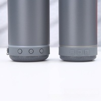 Nouveautés 2026 Emerit Designs tendance Bouteilles d'eau isothermes à double paroi personnalisées avec haut-parleur Bluetooth