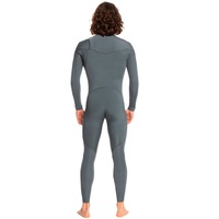 DIVESTAR Combinaison de surf en néoprène 2/3mm 3/4mm pour homme, fermeture éclair sur la poitrine, imperméable, respirante, coupe-vent, en promotion