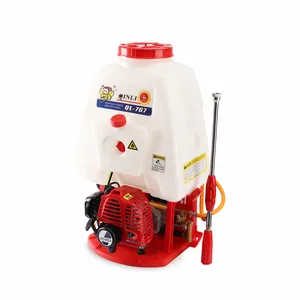 Qinli QL-767 Low Price 20L Agricultural Power Sprayer Knapsack 2 stroke engine motorized sprayer gasoline power